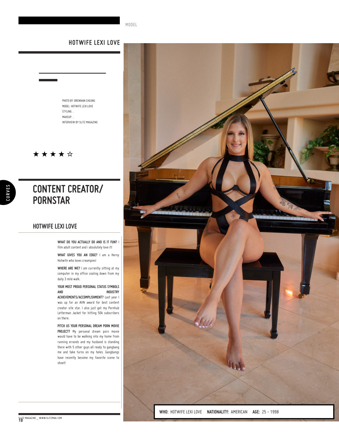 Hotwife Lexi Love in SLITZ NO.039