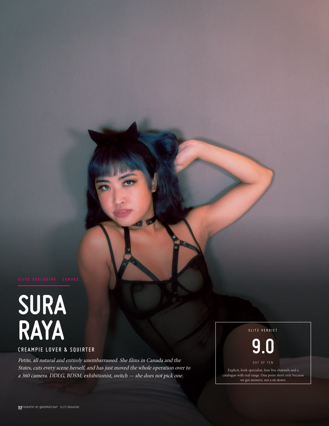 Sura Raya in SLITZ NO.039