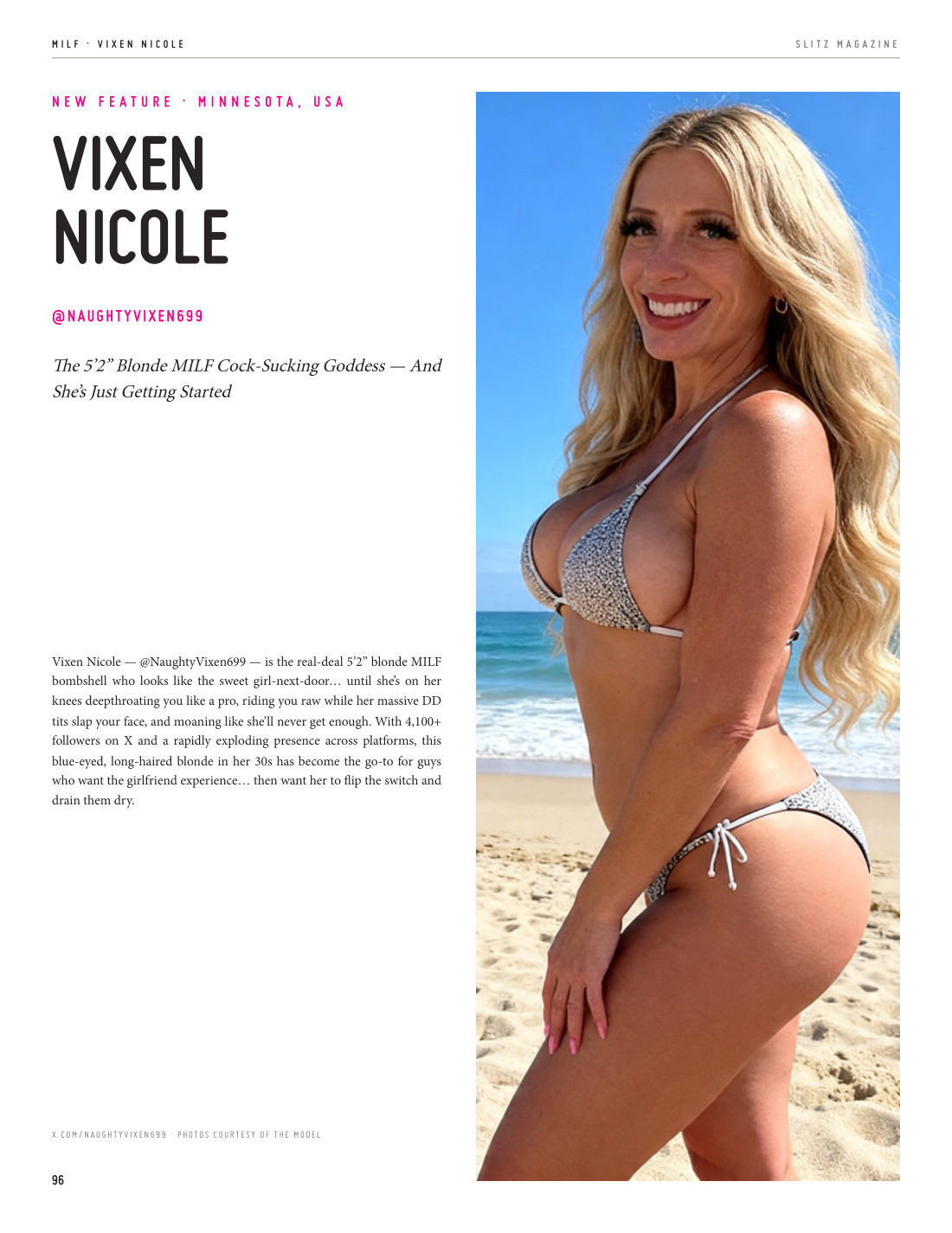 Vixen Nicole in SLITZ NO.039